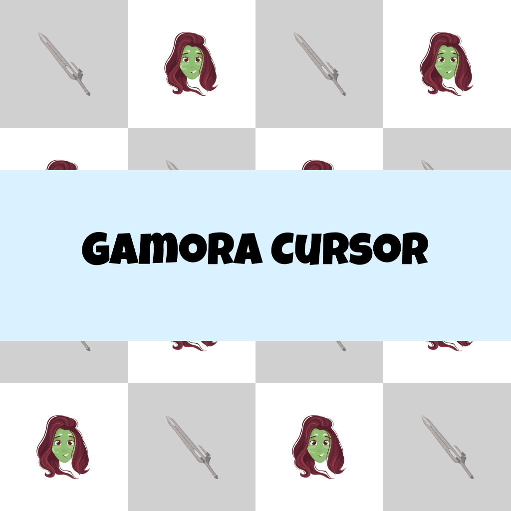 Preview Gamora cursor custom cursor pack